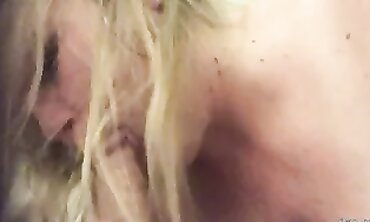 POV Blowjob From Busty Blonde MILF Jenna Jaymes