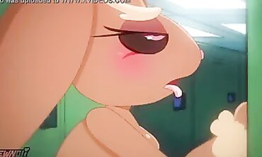 L*Punny and Miss Nia in Animated Creampie Action