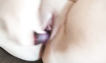 German BBW Uses Sex Toy For Multiple Orgasms