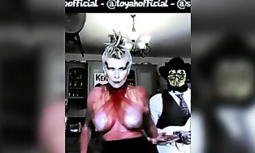 Toyah Willcox Goes Topless and Barely Braless