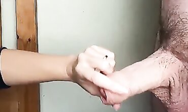 POV: French MILF Sucks Thick Cock and Gulps Cum