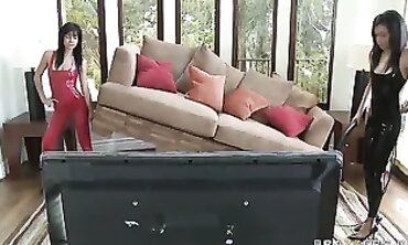 Krissy Lynn and Ruby Knox Get Soaked in a Busty Blonde Orgy