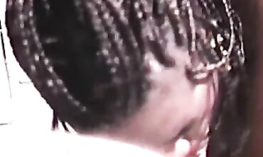 Ebony Goddess Loves Deepthroating Milky Cock