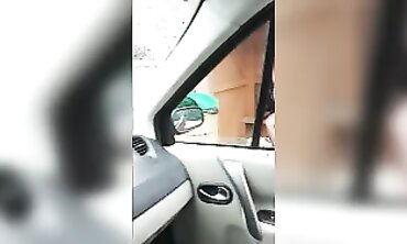 French Amateur OMGI Jerks Off at a Bus Stop