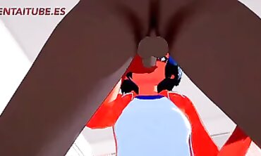 BNA: Michiru's Bestial Blowjob and Creampie