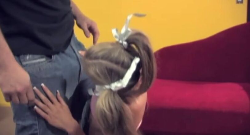 Jenna James Takes It Up Her Trashy Booty