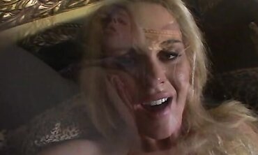 Simone Schiffer Bellows As A Massive Dark-Hued Man Sausage Splits Her Anus Open