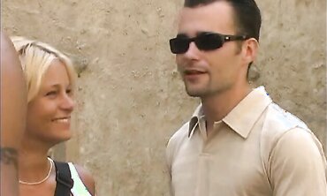 Sandy Knight And Nikki Sun Gulp Jism Outdoors