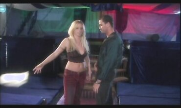 Allysin Chaynes Smashed On The Bed With Large Baps Juggling