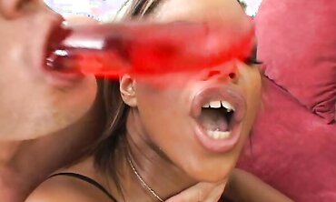 Marie Luv Luvs Degrading Her Bimbo Dark-Hued Face