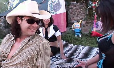 Michelle Avanti And Alisha K Get Pummeled By A Man Rod