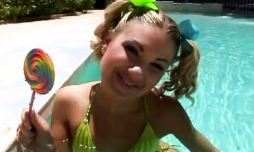 Aubrey Adams Is Just Over The Barely Legal Age