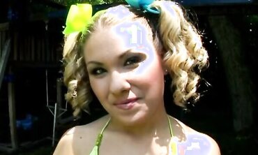 Aubrey Adams Is Just Over The Barely Legal Age