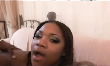 2 Dark-Hued Ravage Breezies With Elastic Bootie Butt Share A Massive Rigid Ebony Trunk
