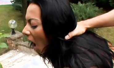 Sandra Romain Takes two Humungous Hard-Ons In Her Donk At The Same Time