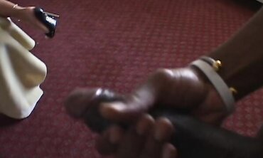 Trina Michaels Paws Her Pearl As A Dark-Hued Penis Takes Her Shitpipe