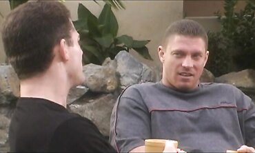 Uber-Cute Nubile Cheryl Blows Him For The Facial Cumshot Jizz Flow