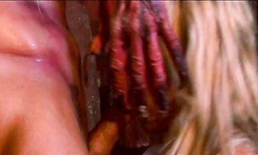 Wish Pummel As Hannah Rails The Demon Himself Til She's Caked In His Jizm