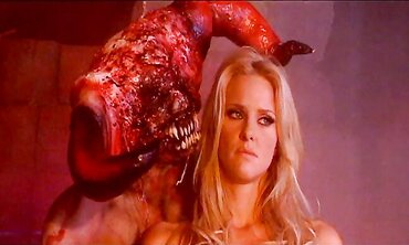 Wish Pummel As Hannah Rails The Demon Himself Til She's Caked In His Jizm