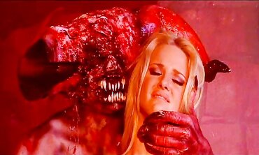 Wish Pummel As Hannah Rails The Demon Himself Til She's Caked In His Jizm