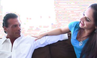 Sheena Ryder Enjoys Her Step-Father's Dinky Up Her Butt