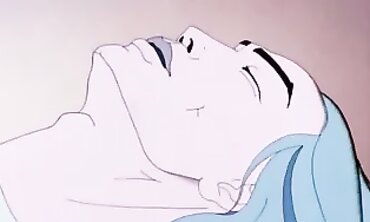 Retro Anime MILF Goddess Deep Throat Blowjob