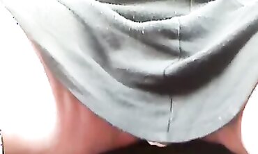 British BBW Mature Woman Masturbates With Vibrator in the Park