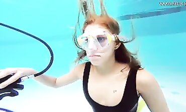 Katya Nakolkina's Scorching Underwater Pool Session