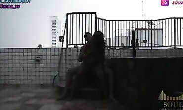 Intercourse in the Rain - Clothes on the Line