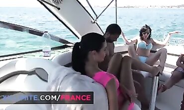 Ania Kinski Gets Hefty Anal on a Luxurious Yacht