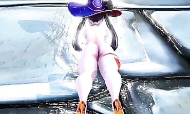 MMD R18: Mona Gets Roughly Humped and Squirts in 3D Anime