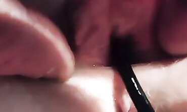 78-Year-Old British Mature Amateur Masturbates And Pees