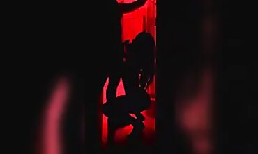 Petite Blonde Starlets Compete In Gooey Silhouette Blowjob Challenge