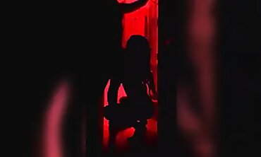 Petite Blonde Starlets Compete In Gooey Silhouette Blowjob Challenge