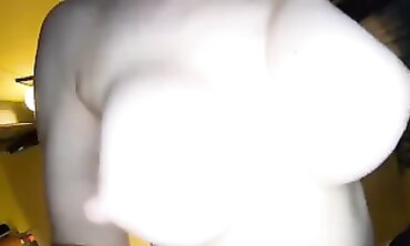 POV: My Blonde MILF Fiancée Shows Off Her Bouncing Boobs