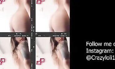 Sexy Latina Webcam Model Goes Nude