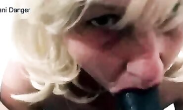 Angel Fowler Takes a Massive African Cock in Her Mouth