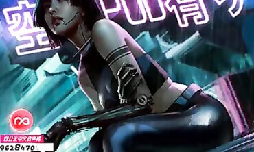 ASMR Cyberpunk Girl Hardcore Creampie