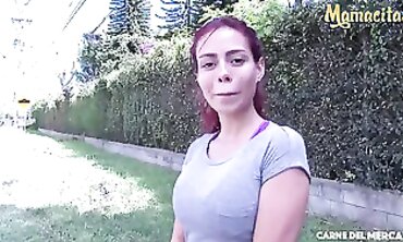 Bombshell Latina Canela Gets Rough Hardcore Sex