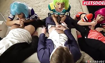 Valentina Nappi's Steamy College Reunion Orgy