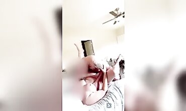 Mischievous MILF Takes Rough Creampie from Big Wood