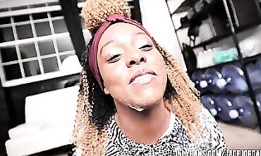 Jade Jordan Takes a Deepthroat Blowjob and Creampie