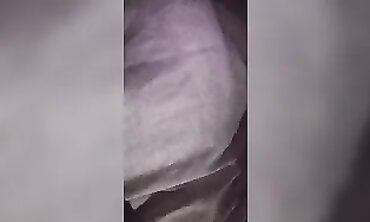 Joy's Private Hairy BBW Solo Session in the Dark