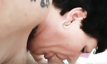 Dutch MILF Pleasure Gives a Sensual Blowjob