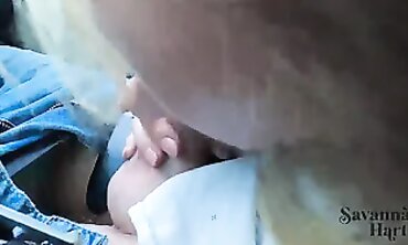 POV: Pulverizing a Lusty Blonde Hitchhiker in My Van