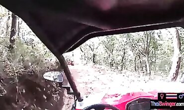 POV: Amateur Thai Girl Gives Deepthroat Blowjob After Day Out