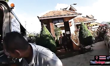 POV: Amateur Thai Girl Gives Deepthroat Blowjob After Day Out