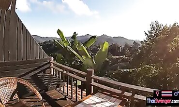 POV: Amateur Thai Girl Gives Deepthroat Blowjob After Day Out