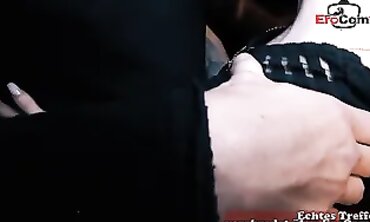 German Goth Lia Louise's First Escort Experience