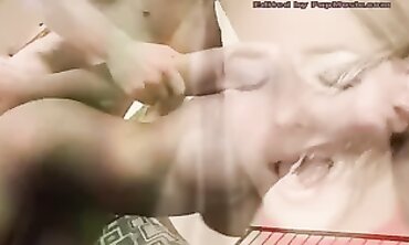 Britney Lollipops: Rough Hardcore Blonde with Big Tits